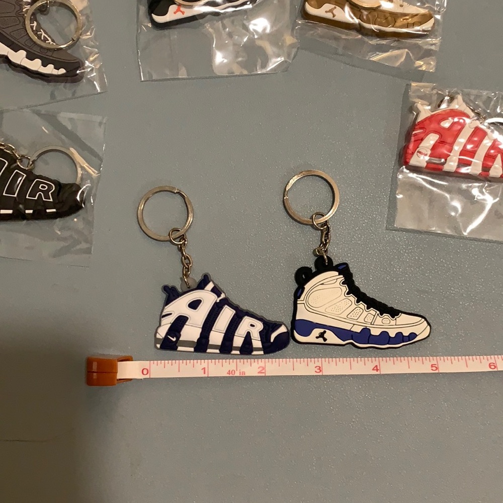$20 for all 10 air more uptempo and Jordan 9 key